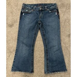 Silver Jeans Orion Bootcut Jeans Women's 33 Blue Denim Medium Wash 100% Cotton